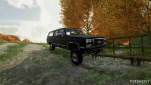 FS22 Car Mod: 1989 GMC Suburban HM (Featured)