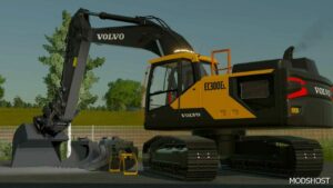 FS22 Volvo Forklift Mod: EC300 Rotortilt (Featured)