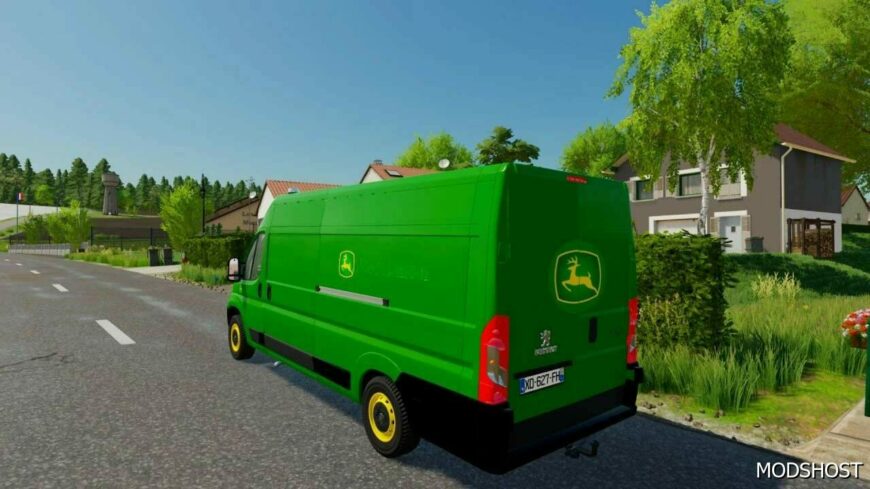 FS22 Peugeot Vehicle Mod: Boxer (Workshop) (Featured)