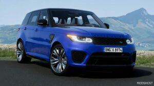 BeamNG Range Rover Car Mod: Land Rover Range Rover Sport SVR V3.0 0.32 (Featured)