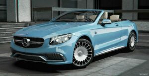 GTA 5 Mercedes-Benz Vehicle Mod: Mercedes Benz S650 Maybach Cabriolet (Image #2)