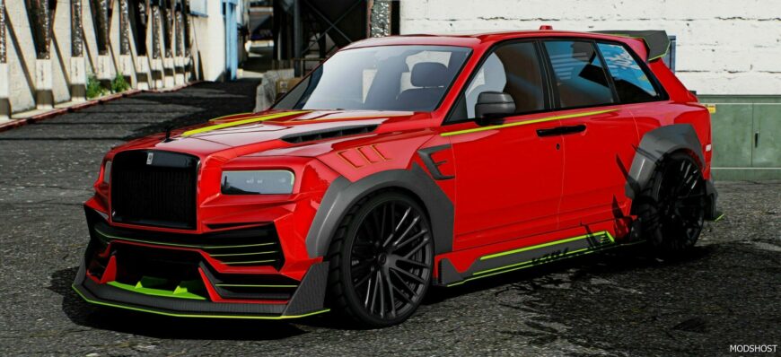 GTA 5 Rolls Royce Vehicle Mod: Cullinan Venuum (Featured)