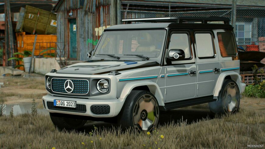 GTA 5 Mercedes-Benz Vehicle Mod: EQG (Featured)