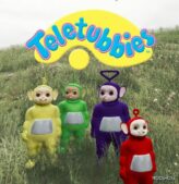 GTA 5 Player Mod: Teletubbies (Add-On Peds) (Featured)