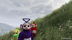 GTA 5 Player Mod: Teletubbies (Add-On Peds) (Image #2)