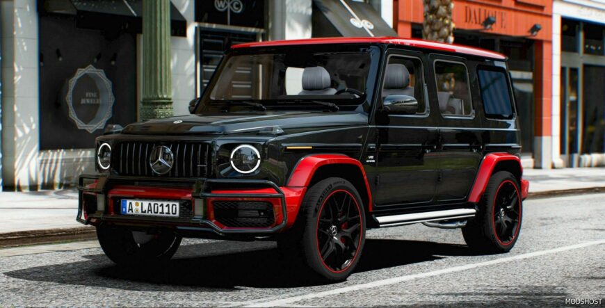 GTA 5 Mercedes-Benz Vehicle Mod: Mercedes Benz G63 (Featured)