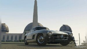 GTA 5 Mercedes-Benz Vehicle Mod: SL300 Custom Carbon Edition (Image #3)