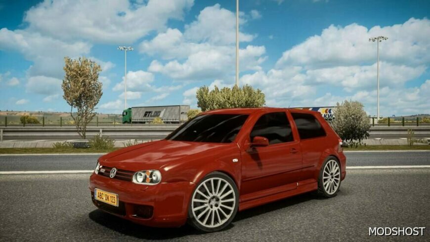 ETS2 Volkswagen Car Mod: Golf R32 2004 1.50 (Featured)