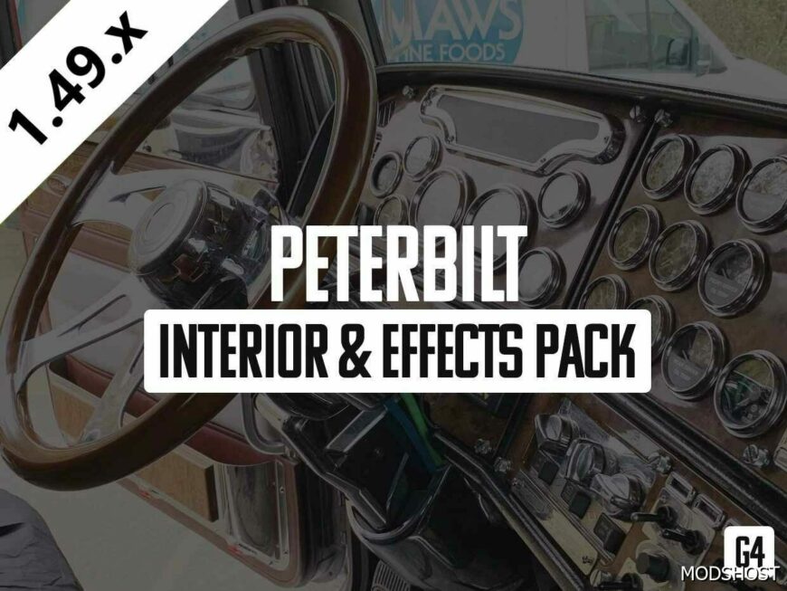 ATS Peterbilt Mod: Interior & Effect Sound Pack V1.3 1.49 (Featured)