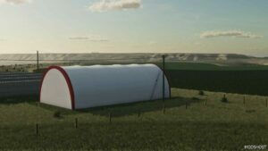 FS22 Placeable Mod: 25×50 Hoop Barn (Image #2)