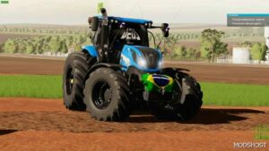 FS22 NEW Holland Tractor Mod: T7 BR 225 (Image #5)