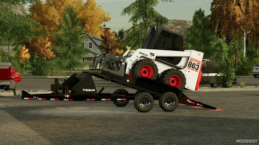 FS22 Mod: PJ Superwide Tilt Deck Trailer (Featured)