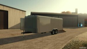 FS22 Mod: Enclosed Trailer Release (Featured)