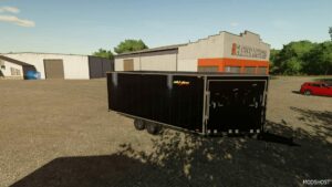 FS22 Mod: Enclosed Snowmobile Trailer CHS Beta (Image #2)