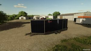 FS22 Mod: Enclosed Snowmobile Trailer CHS Beta (Image #3)