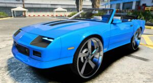 GTA 5 Chevrolet Vehicle Mod: 1990 Chevrolet Camaro ZL1 Convertible Donk (Featured)