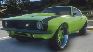 GTA 5 Chevrolet Vehicle Mod: 1968 Chevrolet Camaro Squat Yards (Featured)