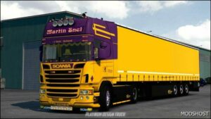 ETS2 Scania Truck Mod: R450 + Martin Snel Trailer V7 (Featured)