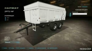 FS22 Mod: 2PTS Sarmat 14 & Trailer Loader V2.1 (Featured)