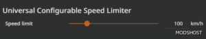 BeamNG Mod: Universal Configurable Speed Limiter V1.3 0.32 (Featured)