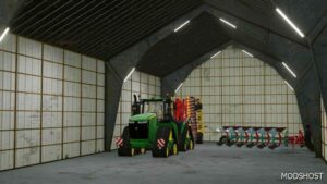 FS22 Placeable Mod: Swedish Machinery Hall (Featured)