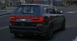 GTA 5 Dodge Vehicle Mod: 2023 Dodge Durango SRT Unmarked (Image #4)