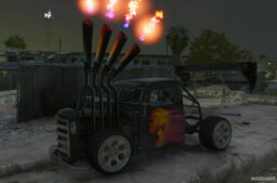 GTA 5 Vehicle Mod: Rattruck Custom Add-On|Fivem (Featured)