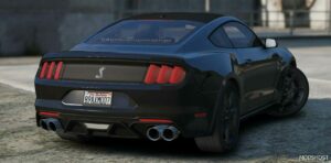 GTA 5 Ford Vehicle Mod: 2020 Ford Mustang GT500 Unmarked (Image #2)