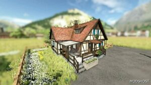 FS22 Placeable Mod: OLD Village Building Pack (Featured)