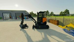 FS22 Volvo Forklift Mod: Ecr25D Beta (Image #3)