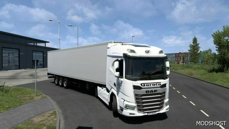 ETS2 DAF Mod: 2021 Grača Skin (Featured)