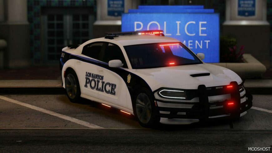 GTA 5 Dodge Vehicle Mod: 2022 Dodge Charger Lspd (Featured)