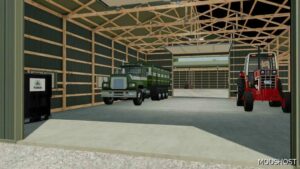 FS22 Placeable Mod: 62×60 Shed (Featured)