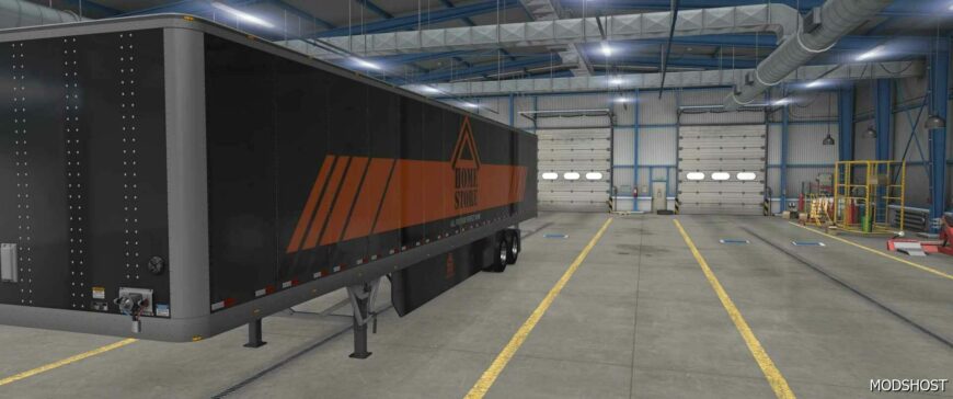 ATS Mod: SCS BOX Trailer Home Store Skin 1.49 (Featured)