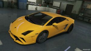 GTA 5 Lamborghini Vehicle Mod: LP 560-4 Custom (Featured)