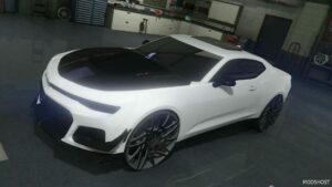 GTA 5 Chevrolet Vehicle Mod: Camaro ZL1 on Forgiatos Custom (Featured)