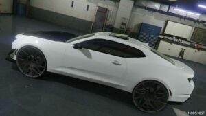 GTA 5 Chevrolet Vehicle Mod: Camaro ZL1 on Forgiatos Custom (Image #2)