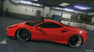 GTA 5 Ferrari Vehicle Mod: 488 on Forgiatos Custom (Image #3)