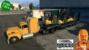 ETS2 Ford Truck Mod: LTL 9000 V2.0 1.50 (Image #2)