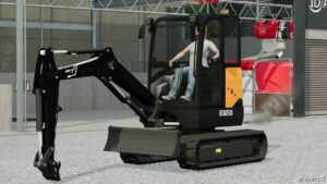 FS22 Volvo Forklift Mod: Ecr25D (Featured)