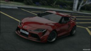 GTA 5 Toyota Vehicle Mod: 2020 Toyota Supra A90 Streethunter (Featured)