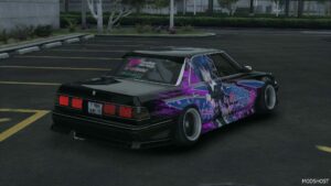 GTA 5 Toyota Vehicle Mod: 1989 Toyota Mark II GX81 (Image #5)