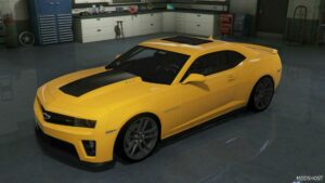 GTA 5 Chevrolet Vehicle Mod: Camaro ZL1 Custom Slideshow (Featured)