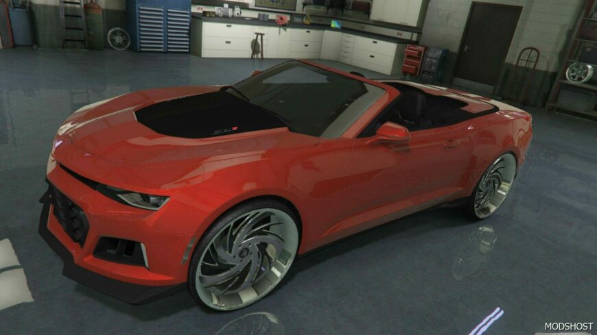 GTA 5 Chevrolet Vehicle Mod: Camaro ZL1 Vert Custom Slideshow (Featured)