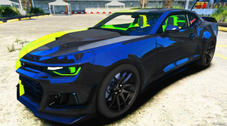 GTA 5 Chevrolet Vehicle Mod: 2017 Chevrolet Camaro ZL1 Custom (Featured)