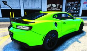 GTA 5 Chevrolet Vehicle Mod: 2017 Chevrolet Camaro ZL1 Custom (Image #2)