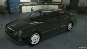 GTA 5 Mercedes-Benz Vehicle Mod: W210 E500 (Featured)