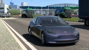 ATS Tesla Car Mod: Model 3 2018 1.50 (Featured)