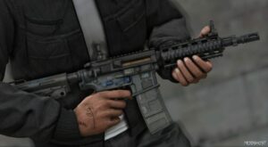 GTA 5 Weapon Mod: M4A1 Costum from MW 2019 (Image #2)