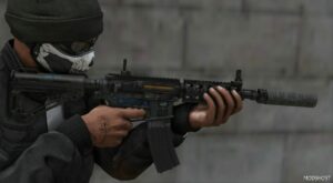 GTA 5 Weapon Mod: M4A1 Costum from MW 2019 (Image #4)